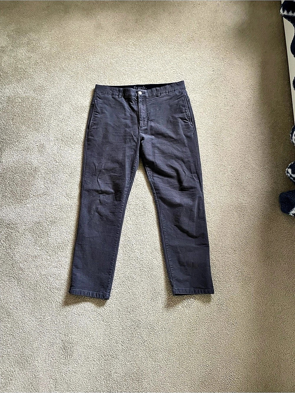 frank & oak Gray Chino Pants Waist 36 x 30